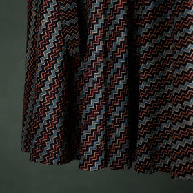 Ajrakh Hand Block Print Cotton Wrap Around Skirt 20