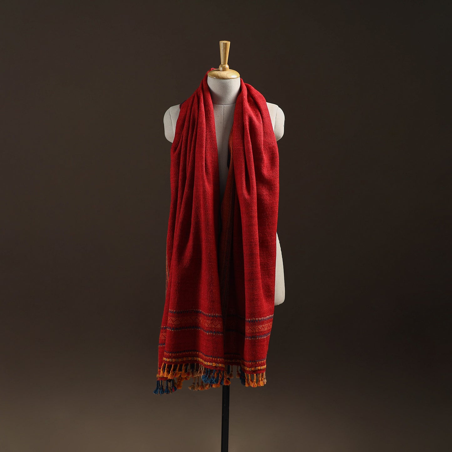 Kutch Handspun Handwoven Desi Wool Shawl 20