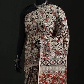 Kalamkari Printed Cotton Saree 19