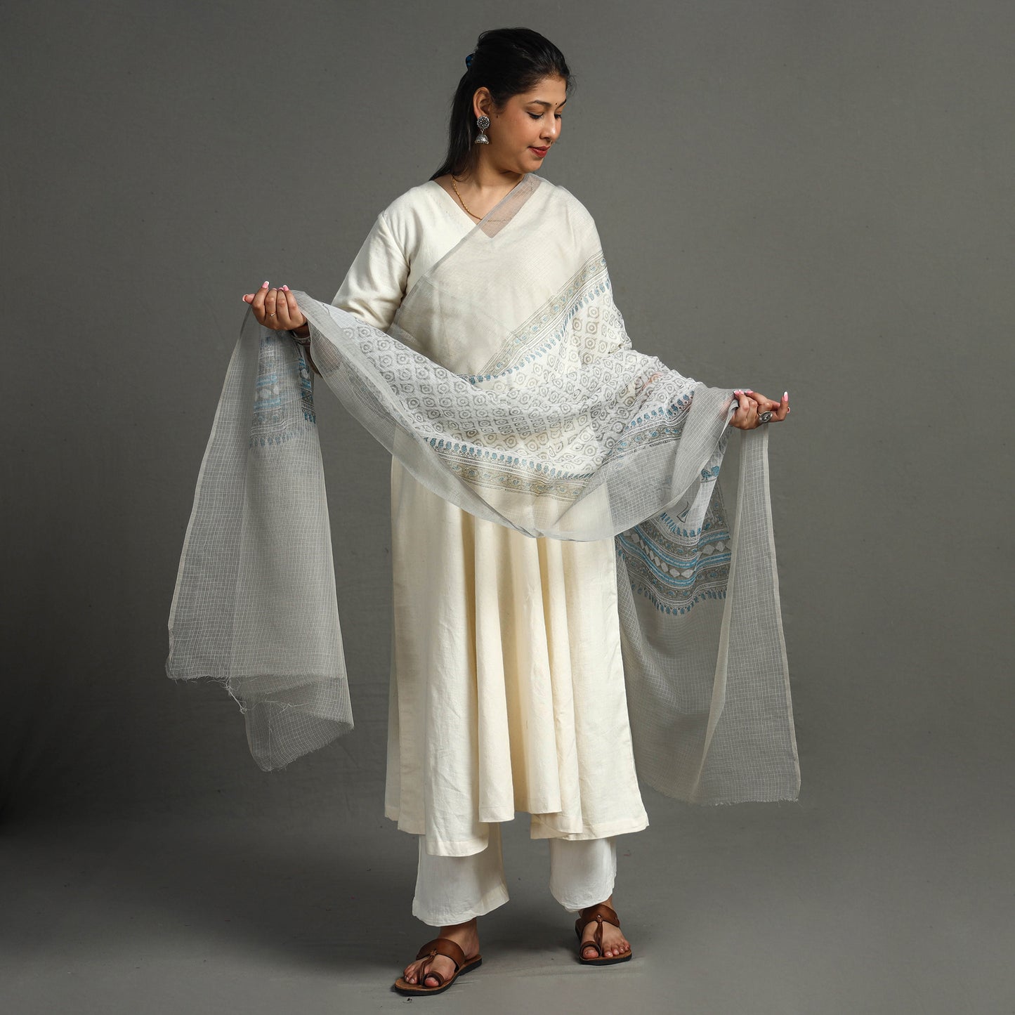 Sanganeri Dupatta 