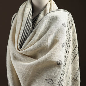 Kutch Handspun Handwoven Desi Wool Shawl 21