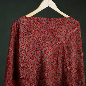 Ajrakh Hand Block Print Cotton Wrap Around Skirt 21