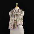 Ranihati Chanderi Silk Hand Embroidered Stole 33