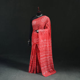 Kutch Bandhani Tie-Dye Cotton Saree 69