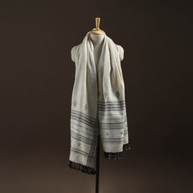 Kutch Handspun Handwoven Desi Wool Shawl 21