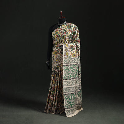 Kalamkari Printed Cotton Saree 20