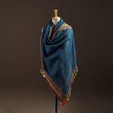 Kutch Handspun Handwoven Desi Wool Shawl 22