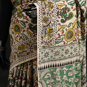 Kalamkari Printed Cotton Saree 20