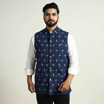 Ikat Men's Nehru Jacket