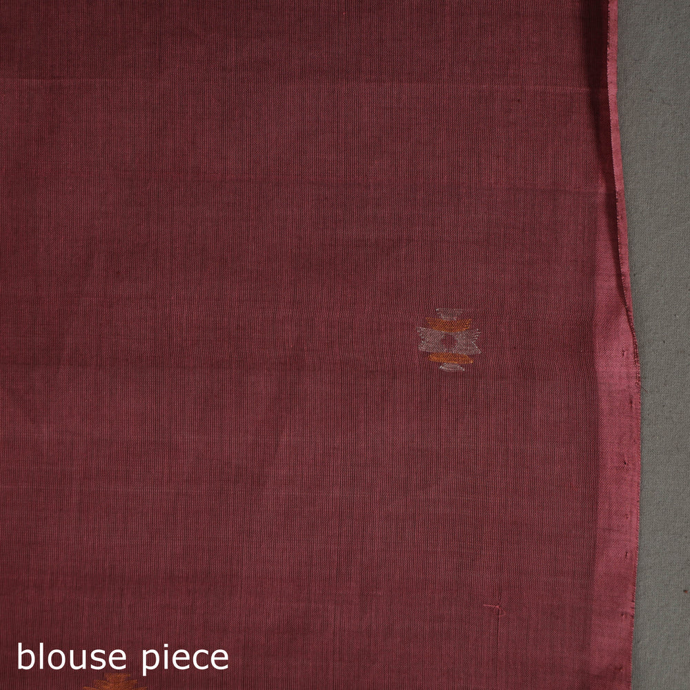 Pink - Twinkle Jamdani Cotton Handloom Saree 75