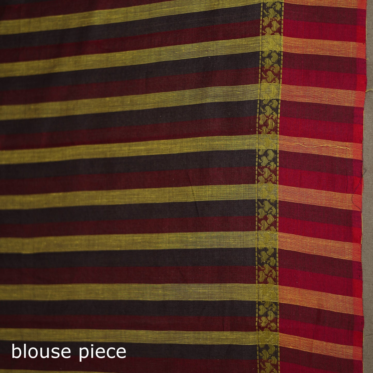 Peepal Leaf Buti Jacquard Pure Handloom Cotton Saree 21
