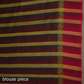 Peepal Leaf Buti Jacquard Pure Handloom Cotton Saree 21