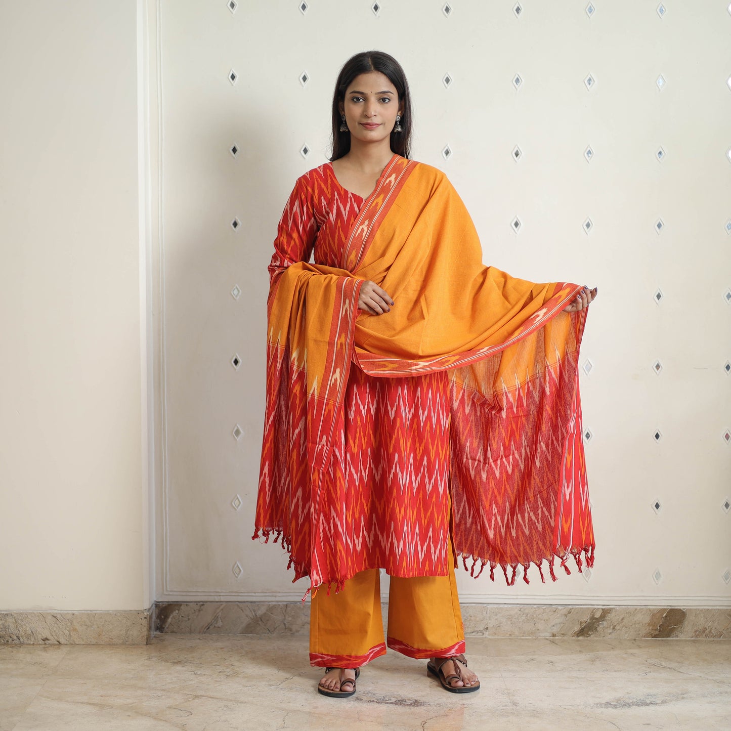 Pochampally Ikat Kurta