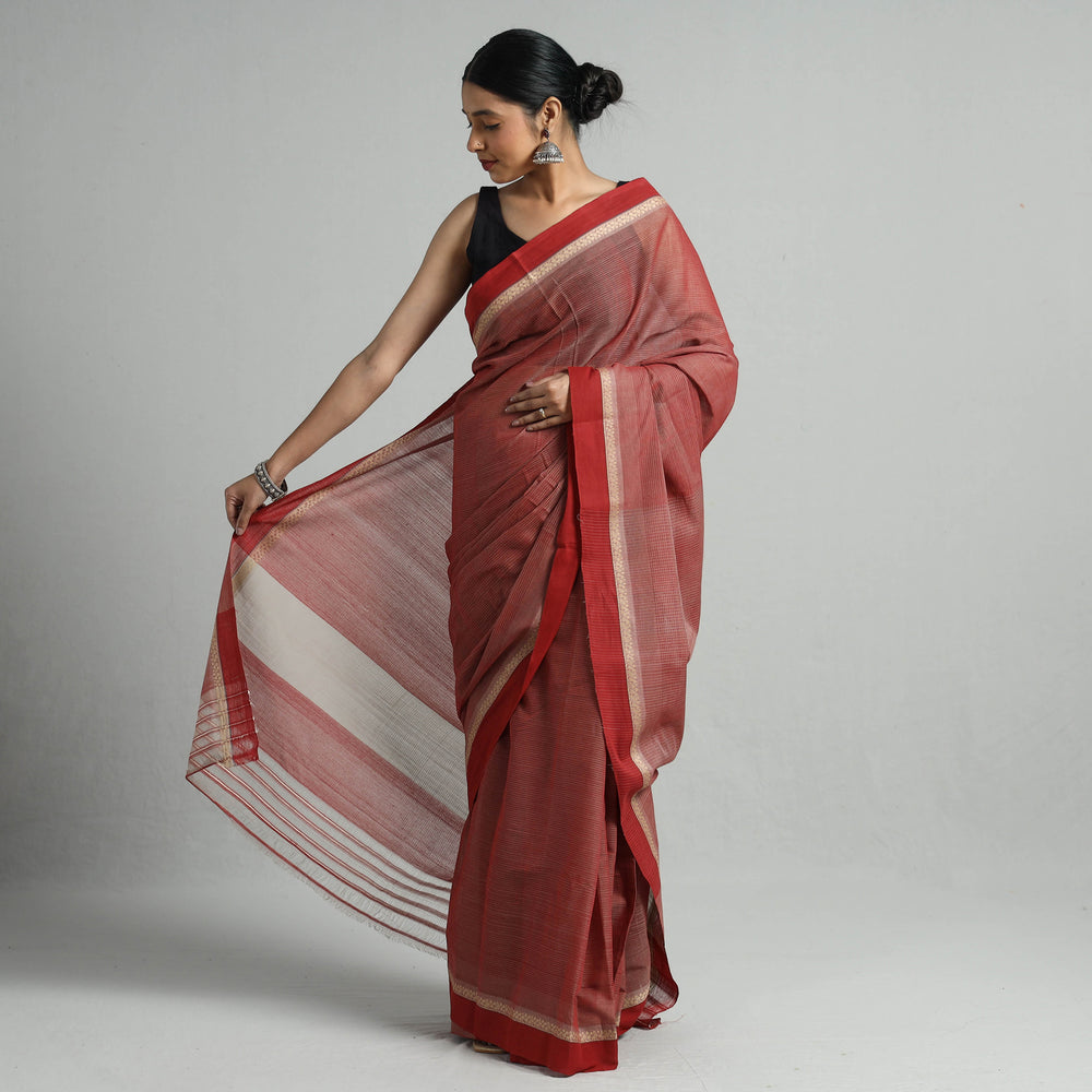 dobby cotton saree