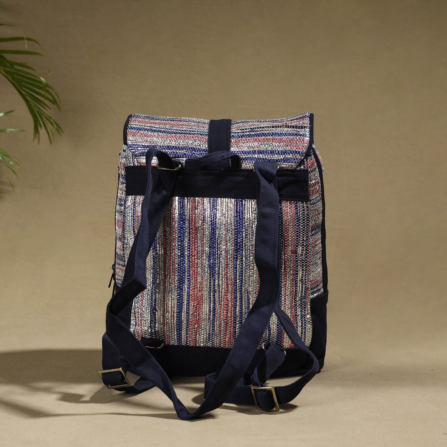 Upcycled Weave Handcrafted Mini Backpack
