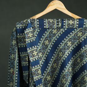Ajrakh Hand Block Print Cotton Wrap Around Skirt 41