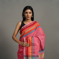 Zari Stripes Cotton Handloom Saree 21