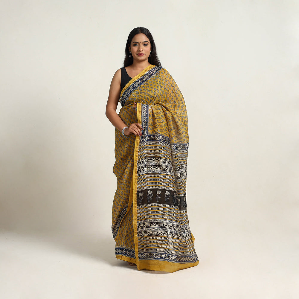 Bagru Saree