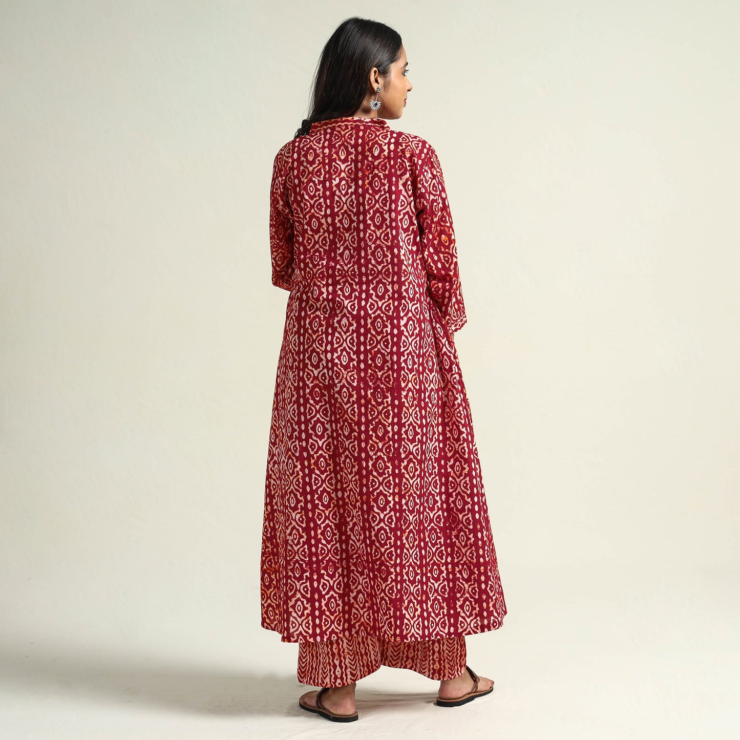 Batik Kurta with Palazzo Set
