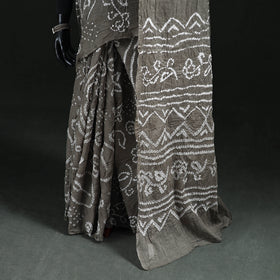 Kutch Bandhani Tie-Dye Cotton Saree 70