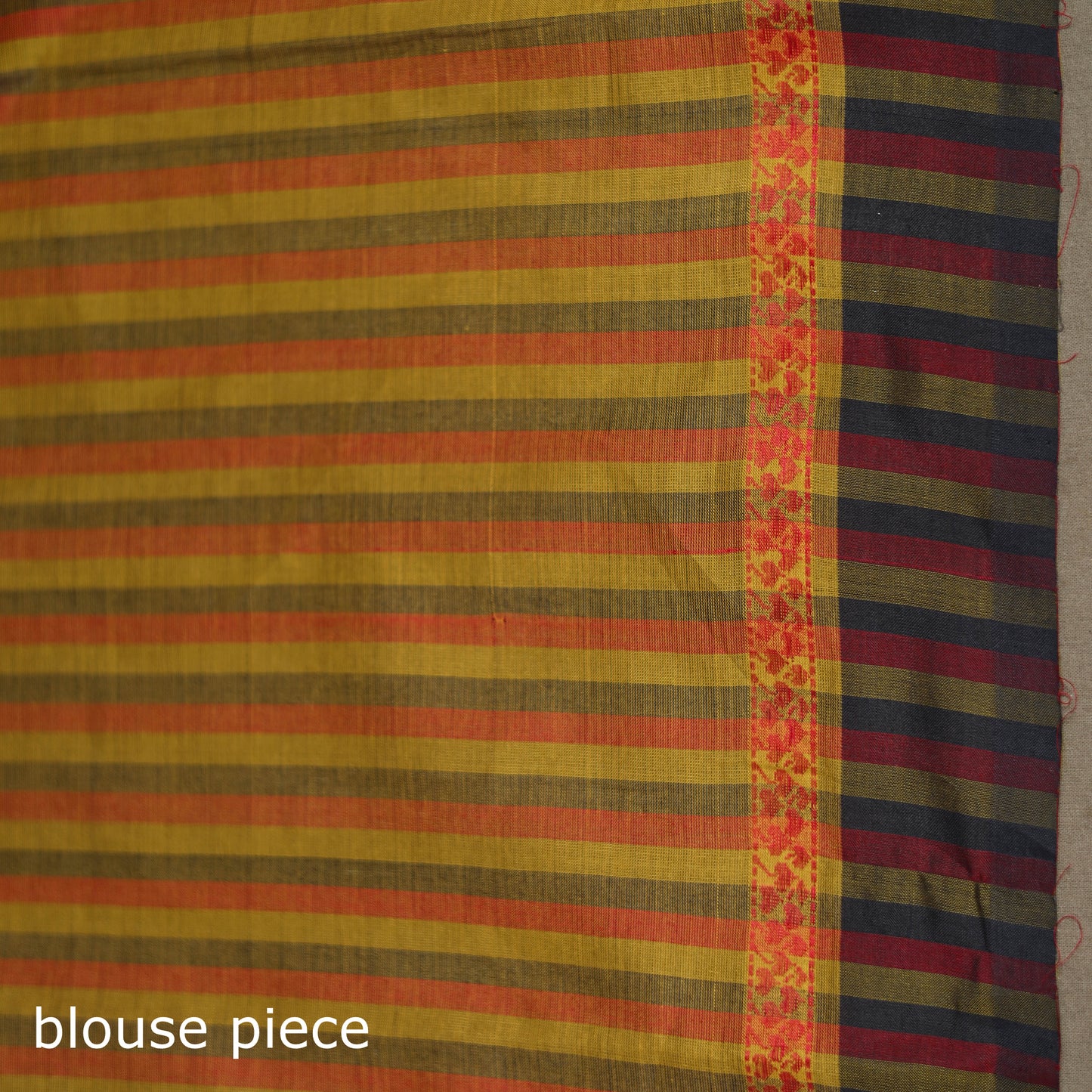 Peepal Leaf Buti Jacquard Pure Handloom Cotton Saree 22