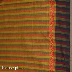 Peepal Leaf Buti Jacquard Pure Handloom Cotton Saree 22
