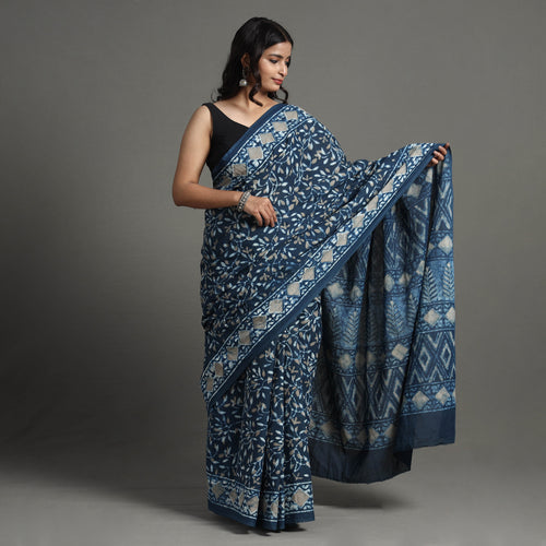 Block Printed Saree
