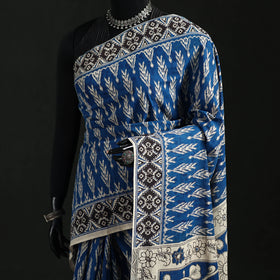 Kalamkari Printed Cotton Saree 21