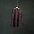 Ajrakh Hand Block Print Cotton Wrap Around Skirt 43