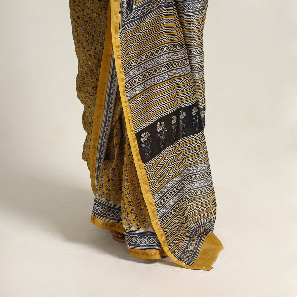 Bagru Saree