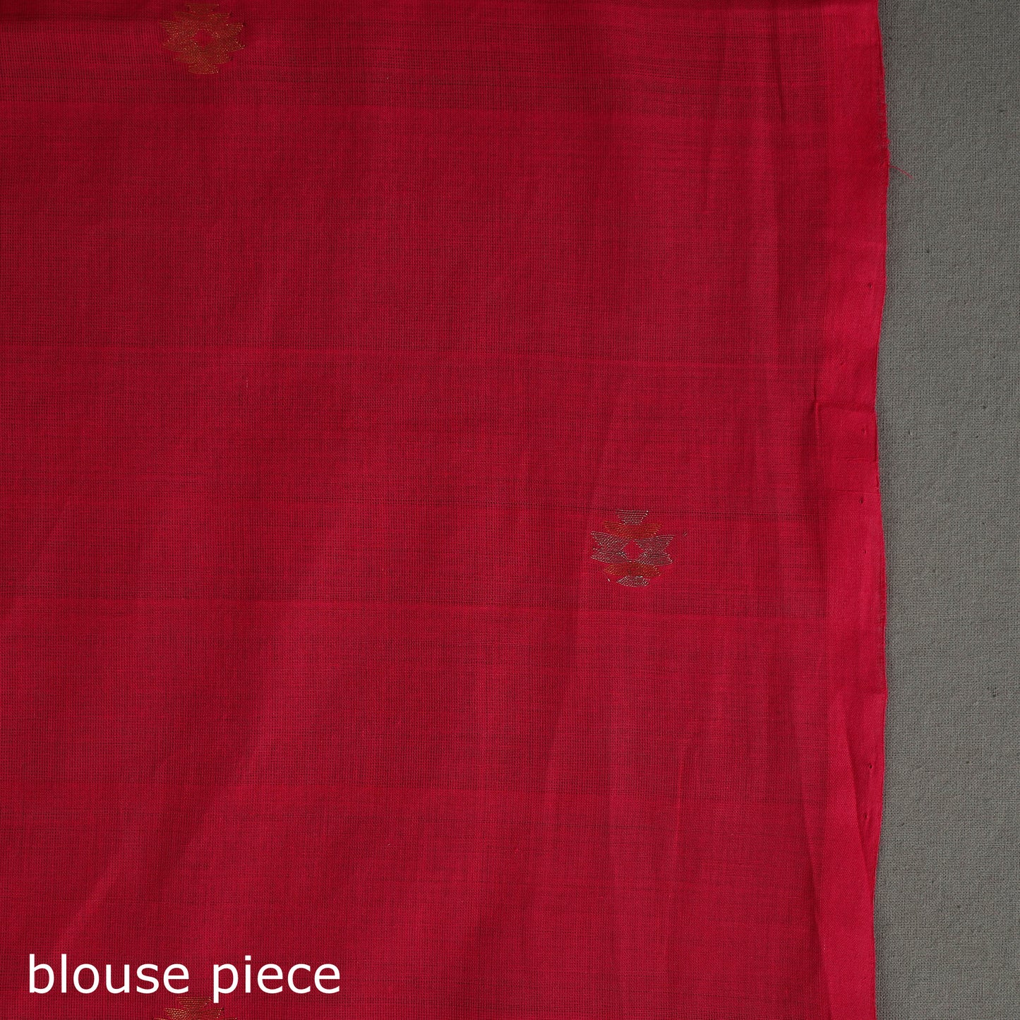 Maroon - Twinkle Jamdani Cotton Handloom Saree 76