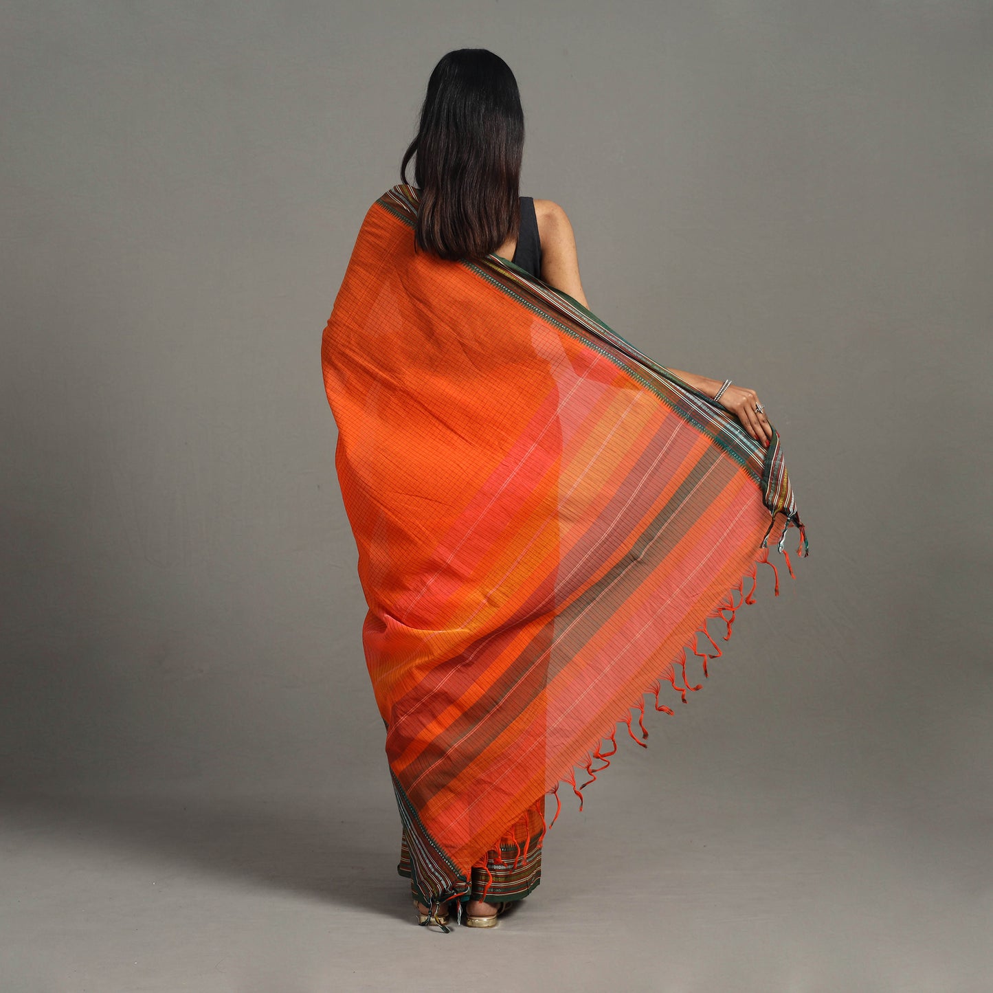 Narayanpet Classic Dobby Cotton Handloom Saree 22