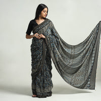 ajrakh saree