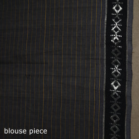 Godavari Jamdani Buti Pure Handloom Checks Cotton Saree 23