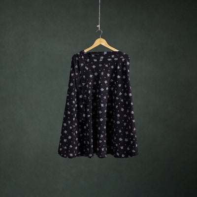 Ajrakh Hand Block Print Cotton Wrap Around Skirt 27