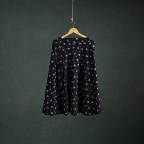 Ajrakh Hand Block Print Cotton Wrap Around Skirt 27