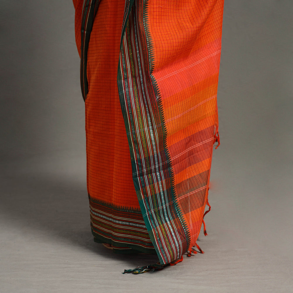 Narayanpet Classic Dobby Cotton Handloom Saree 22