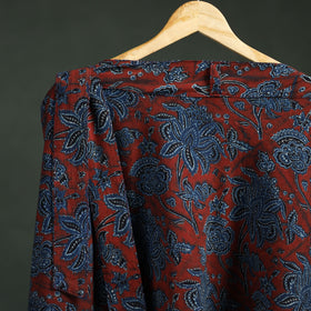 Ajrakh Hand Block Print Cotton Wrap Around Skirt 43