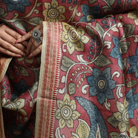 kalamkari silk dupatta