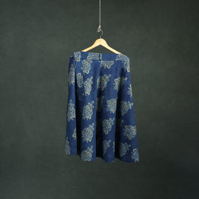 Ajrakh Hand Block Print Cotton Wrap Around Skirt 44