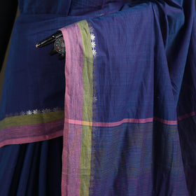 Godavari Plain Pure Handloom Dobby Cotton Saree 24