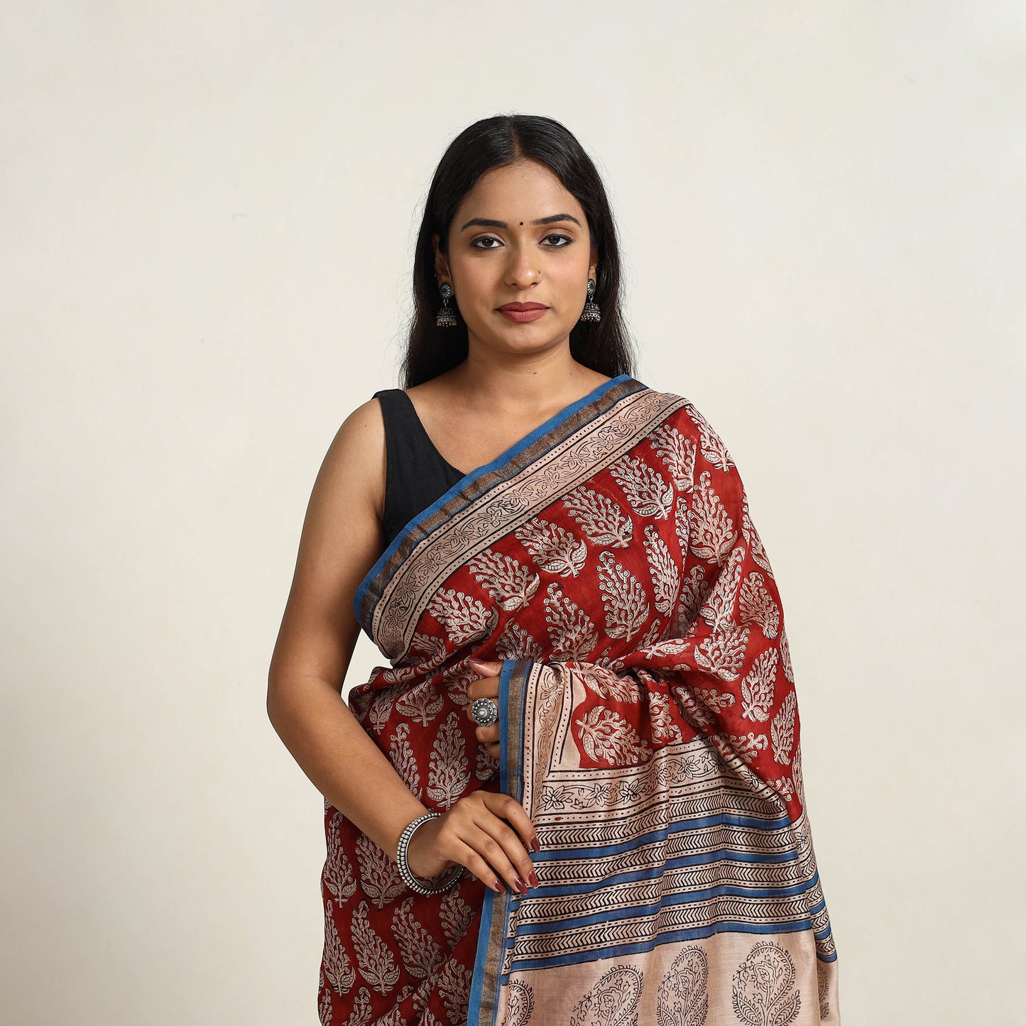 Bagru Saree