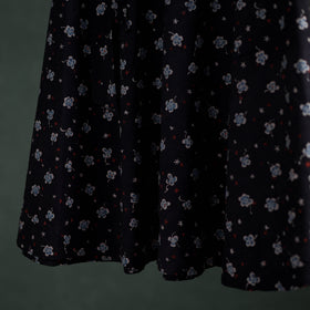Ajrakh Hand Block Print Cotton Wrap Around Skirt 27