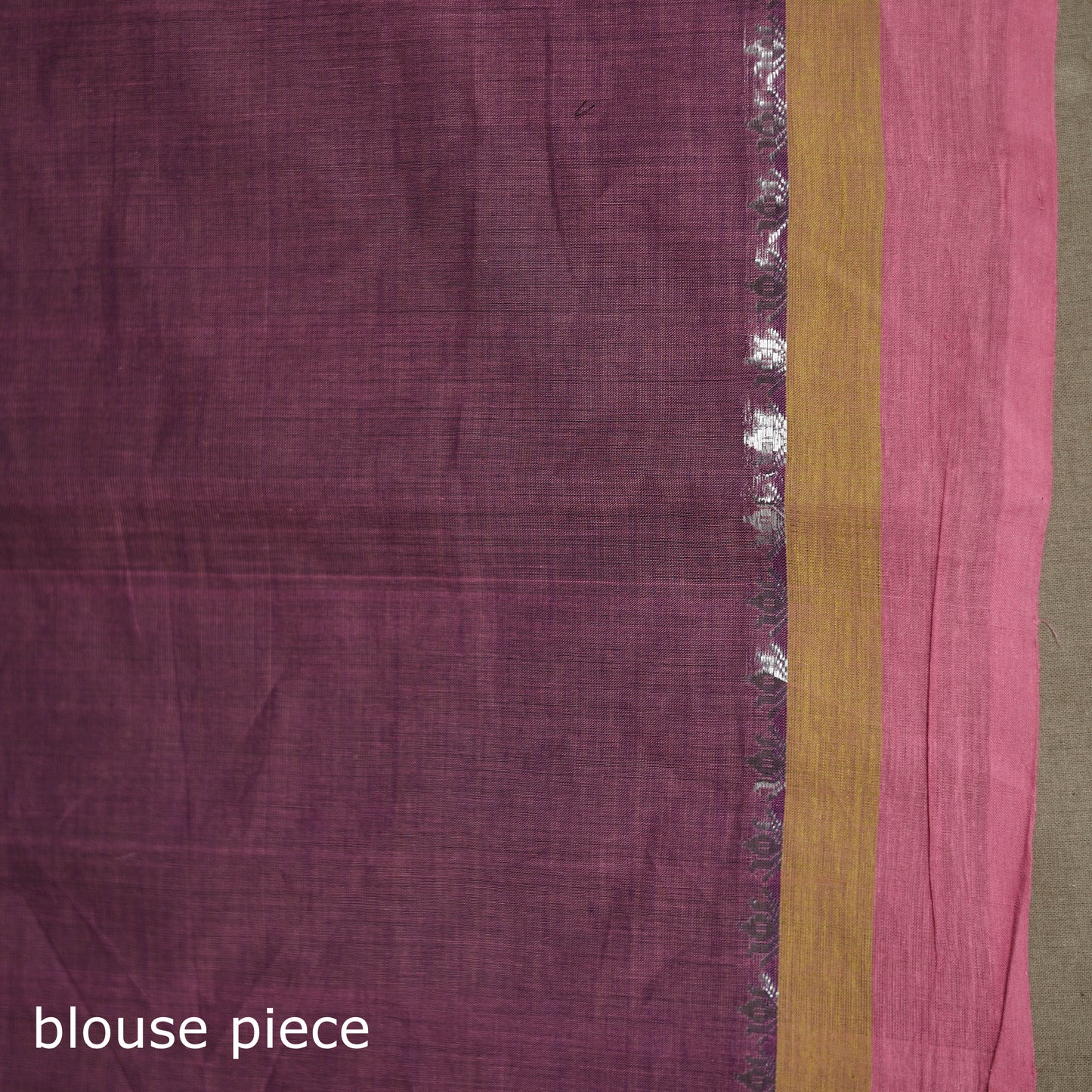 Godavari Plain Pure Handloom Dobby Cotton Saree 24