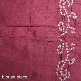 Kutch Bandhani Tie-Dye Cotton Saree 72