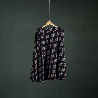 Ajrakh Hand Block Print Cotton Wrap Around Skirt 28