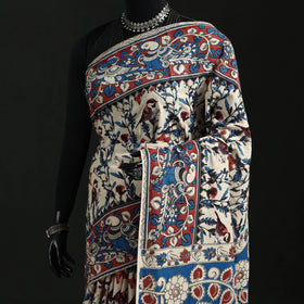 Kalamkari Printed Cotton Saree 23