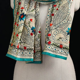 Ranihati Chanderi Silk Hand Embroidered Stole 55