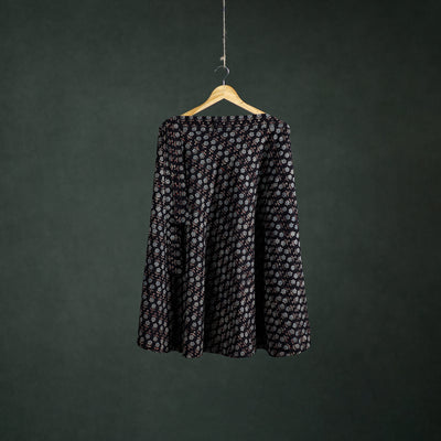 Ajrakh Hand Block Print Cotton Wrap Around Skirt 29