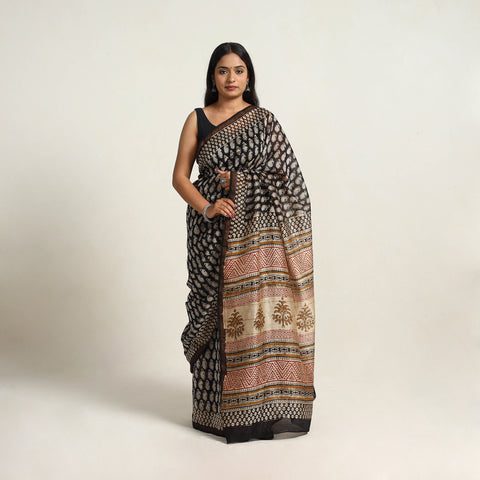 Bagru Saree